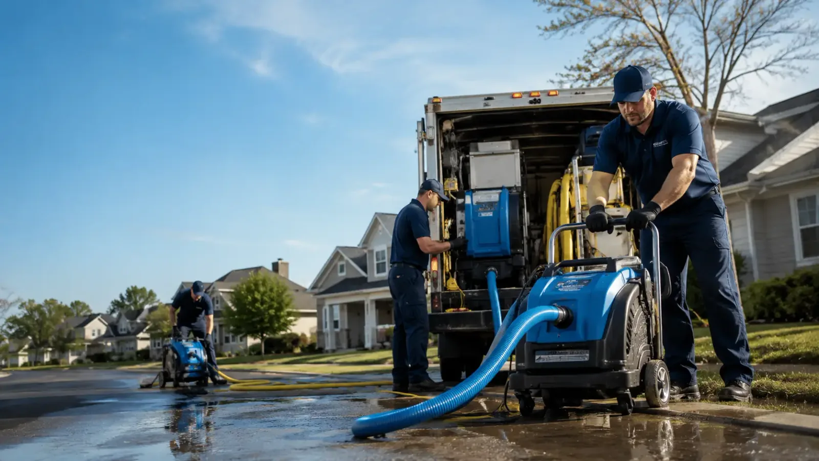 Flood Damage Cleanup in New Liberty, KY
